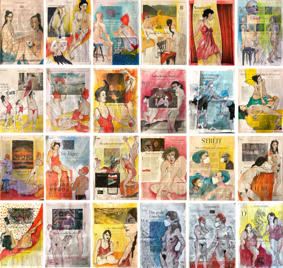Calendar Boys and Girls – 24 Corona-Bilder, von denen 13 in den Kalender 2021 kommen.