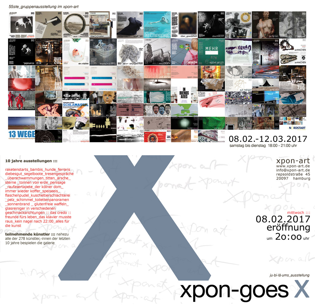 xpon-art-goes-x 10 Jahre Galerie xpon-art