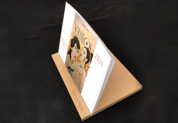 Tischkalender 2026 im Querformat